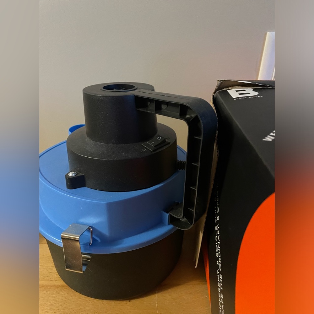 Black Series Wet & Dry Auto Vacuum Cleaner